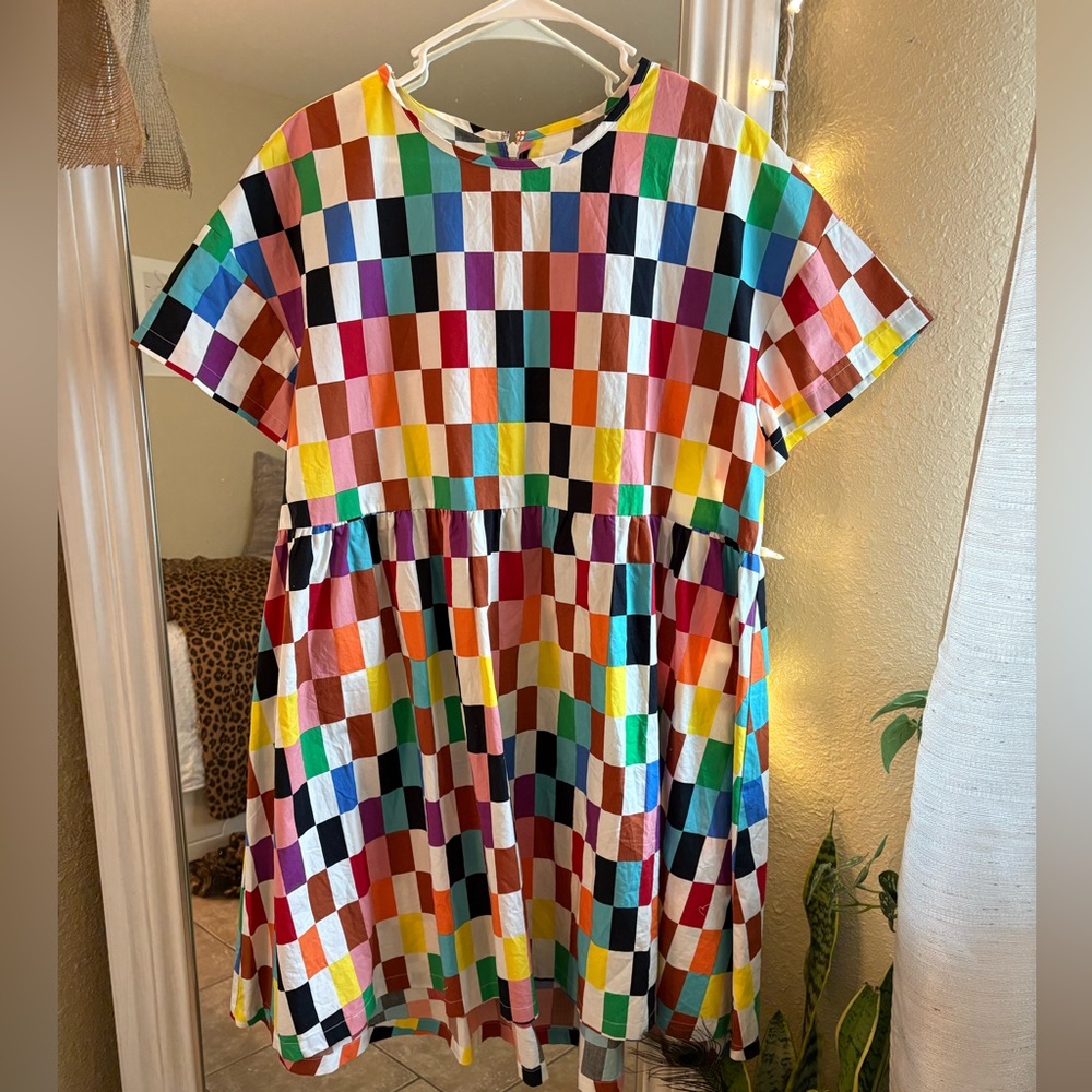 Colorful Checkered blouse!